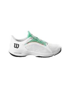 Zapatillas Wilson Hurakn 2.0 Blanco Verde Mujer Wrs331180 | Ofertas de pádel